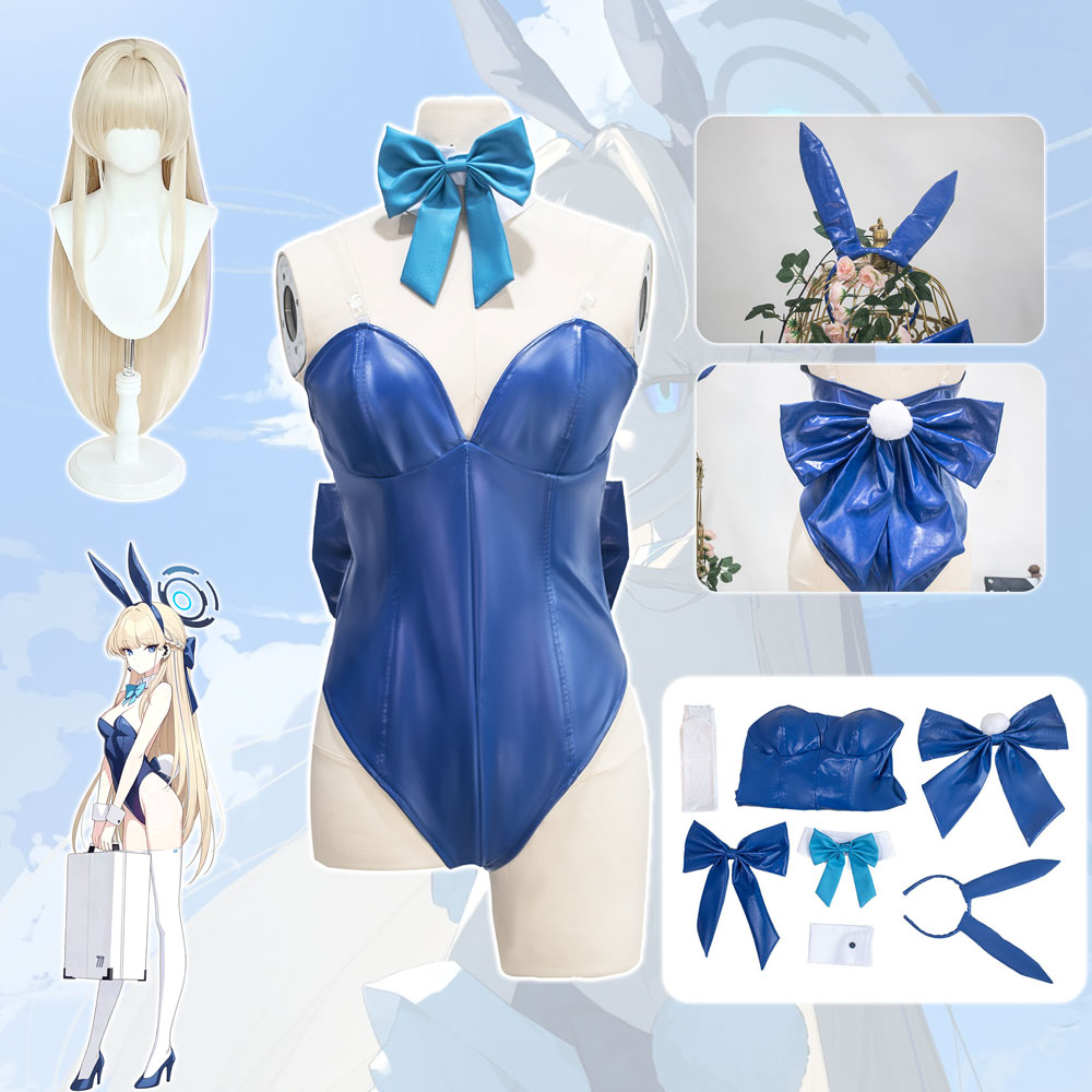 Halloween Costume Kids - ชุดคอสเพลย์บันนี่เกิร์ล อาสุมะ โทกิ จากเกม Blue Archive