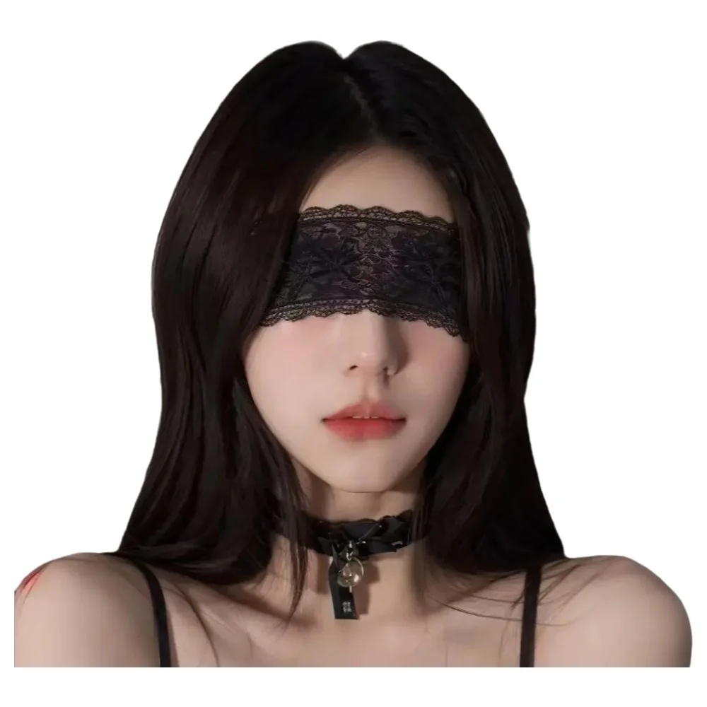 Halloween Party Supplies - ผ้าปิดตาลูกไม้เซ็กซี่สีดำลายดอกไม้สำหรับผู้หญิง ผู้ชาย คู่รัก อุปกรณ์เสริมสำหรับการสวมบทบาท งานปาร์ตี้ฮาโลวีน