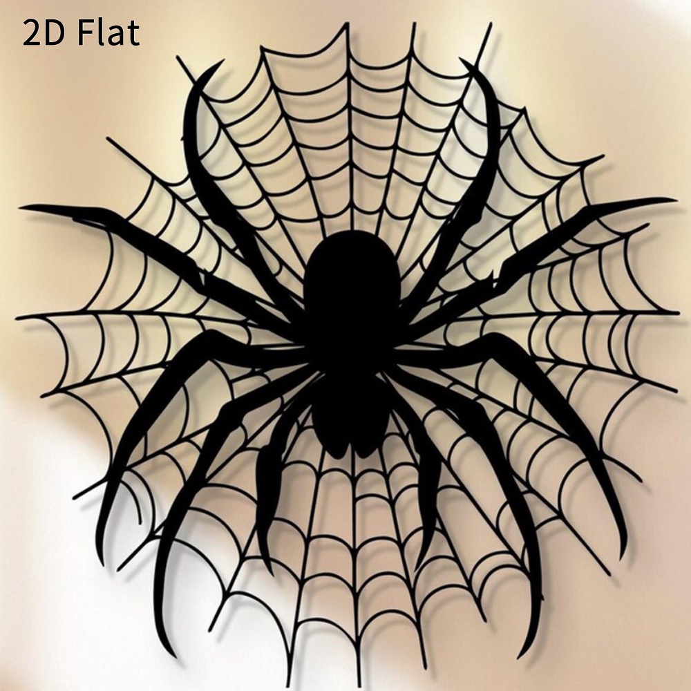 HELLOYOUNG งานศิลปะติดผนังลายแ - Spider Web Halloween Decoration บทวิจารณ์และราคา