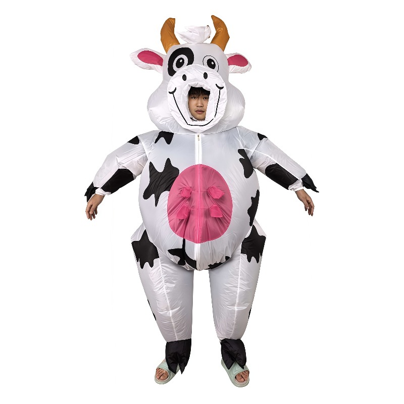 ชุดคอสตูมวัวเป่าลมสำหรับผู้ใหญ - Halloween Costume Adult บทวิจารณ์และราคา