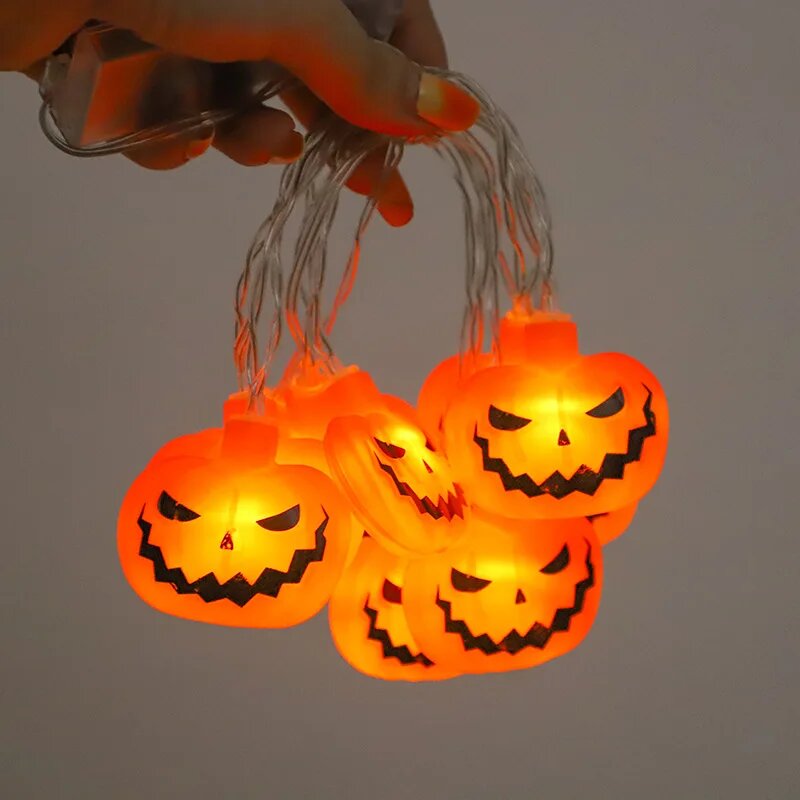 ไฟประดับฮาโลวีน 10/20 LED ใช้แ - Halloween Led String Lights Orange บทวิจารณ์และราคา