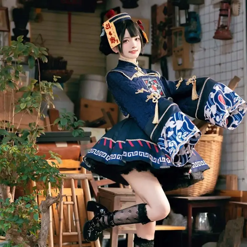 Lolita สไตล์จีนหวานชุดน่ารักอะ - Halloween Costume Kids บทวิจารณ์และราคา