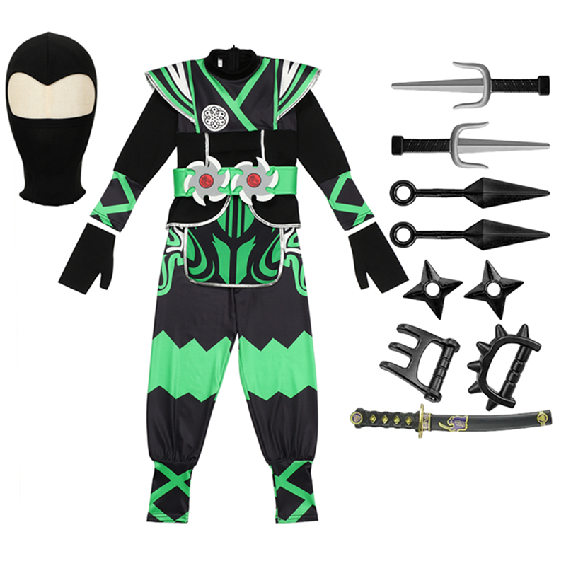 ชุดนินจาญี่ปุ่นสำหรับเด็ก ชุดซ - Halloween Costume Kids บทวิจารณ์และราคา