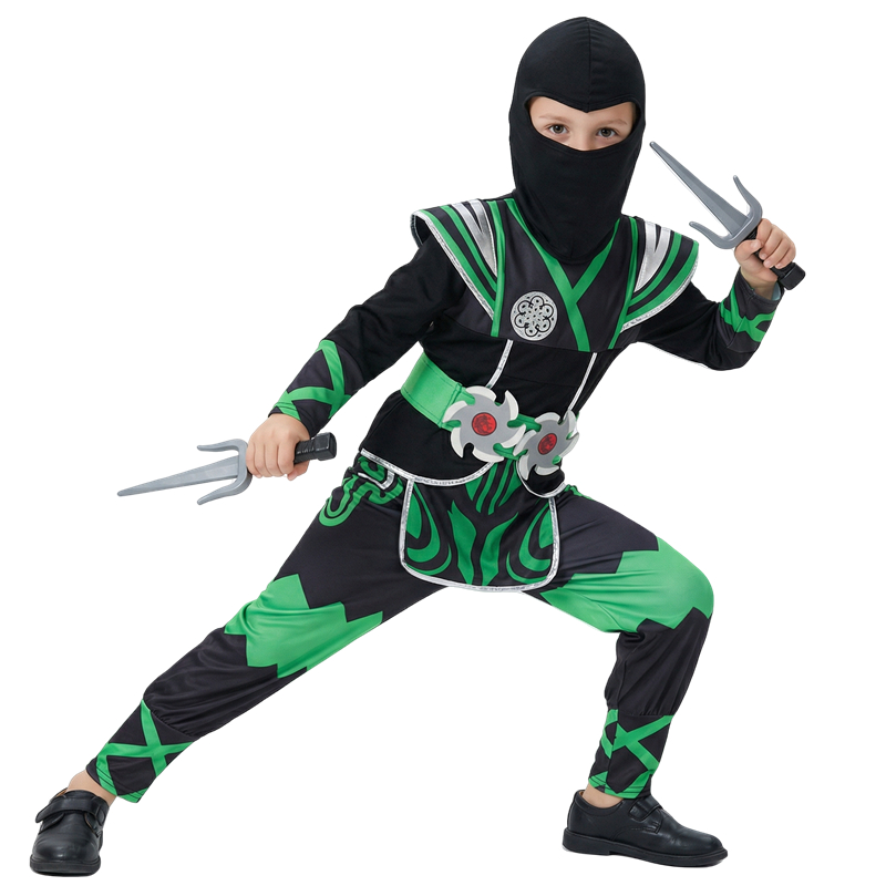 ชุดนินจาญี่ปุ่นสำหรับเด็ก ชุดซ - Halloween Costume Kids บทวิจารณ์และราคา
