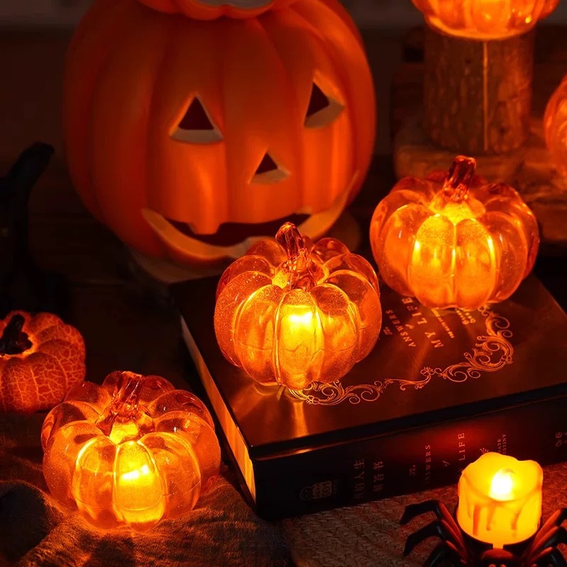 ของตกแต่งฮาโลวีนใหม่ข้ามพรมแดน - Halloween Pumpkin Decor Led บทวิจารณ์และราคา