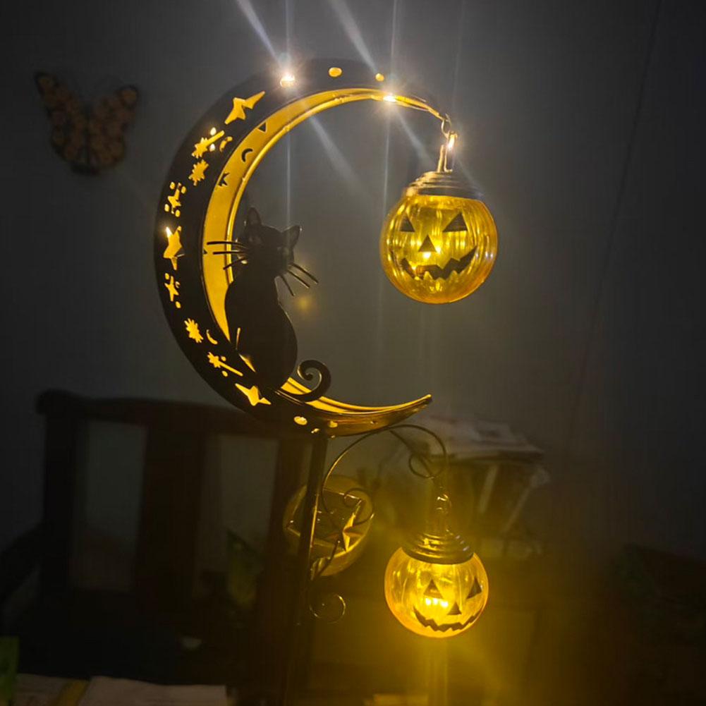 โคมไฟปักดินสำหรับตกแต่งสวนกลาง - Pumpkin Lantern Halloween บทวิจารณ์และราคา