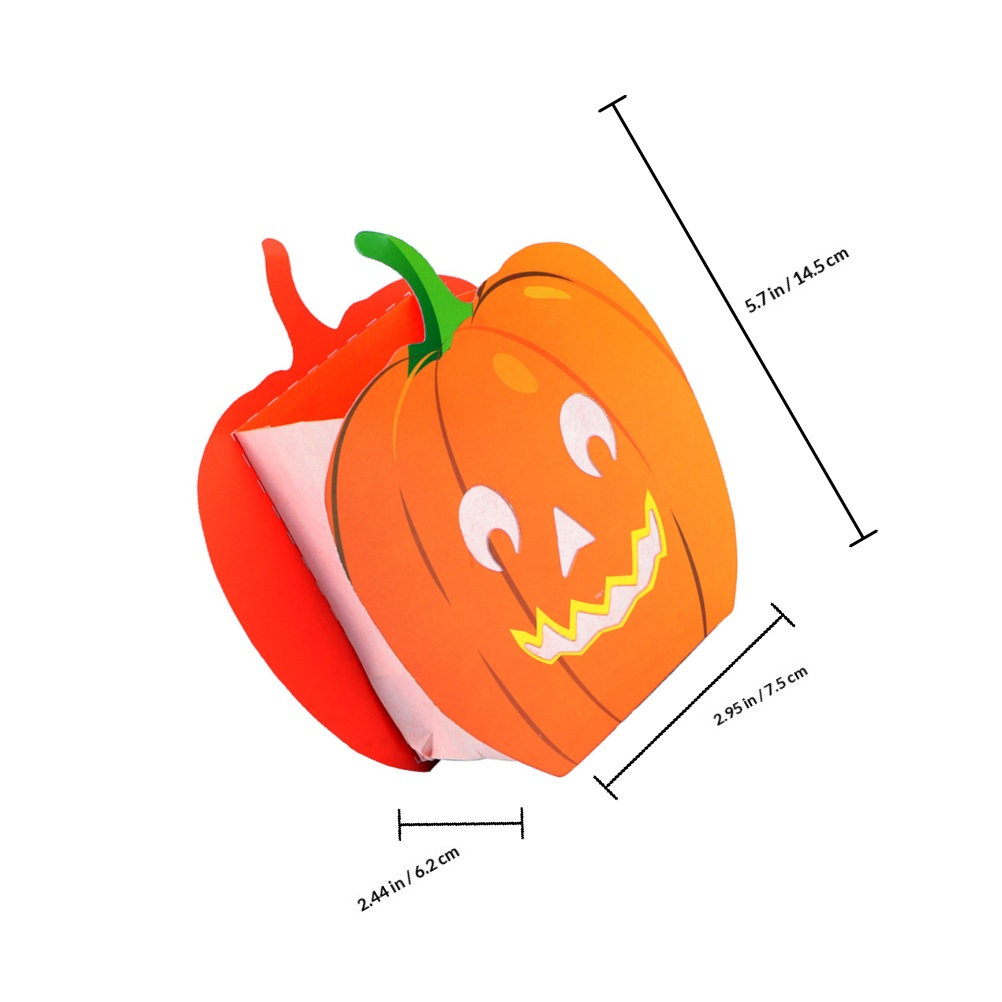 12 ชิ้น ถุงตกแต่ง รูปทรงฟักทอง - Halloween Pumpkin Decor Led บทวิจารณ์และราคา