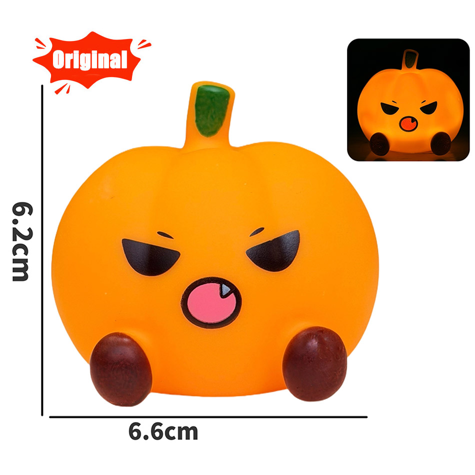 โคมไฟซิลิโคนรูปผีแม่มดฟักทองน่ - Halloween Pumpkin Decor Led บทวิจารณ์และราคา