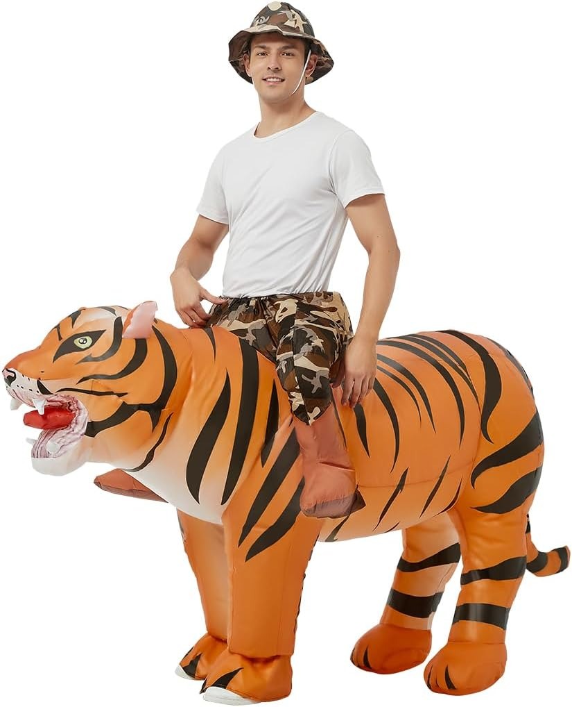 ชุดเสือเป่าลมสำหรับผู้ใหญ่ ชุด - Halloween Costume Adult บทวิจารณ์และราคา