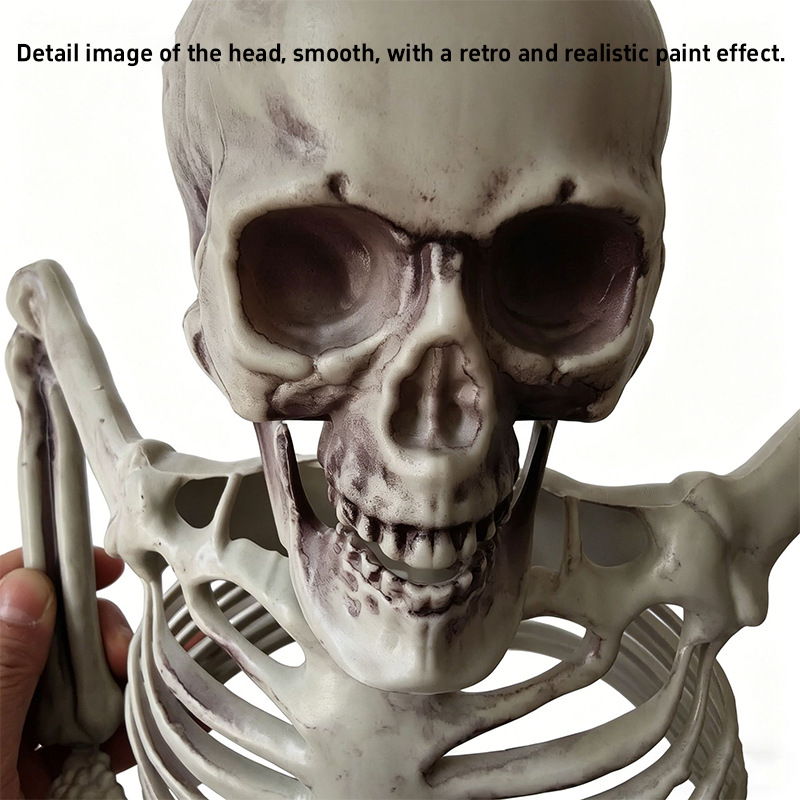 ของตกแต่งหัวกะโหลกโครงกระดูกคร - Halloween Skeleton Decoration บทวิจารณ์และราคา