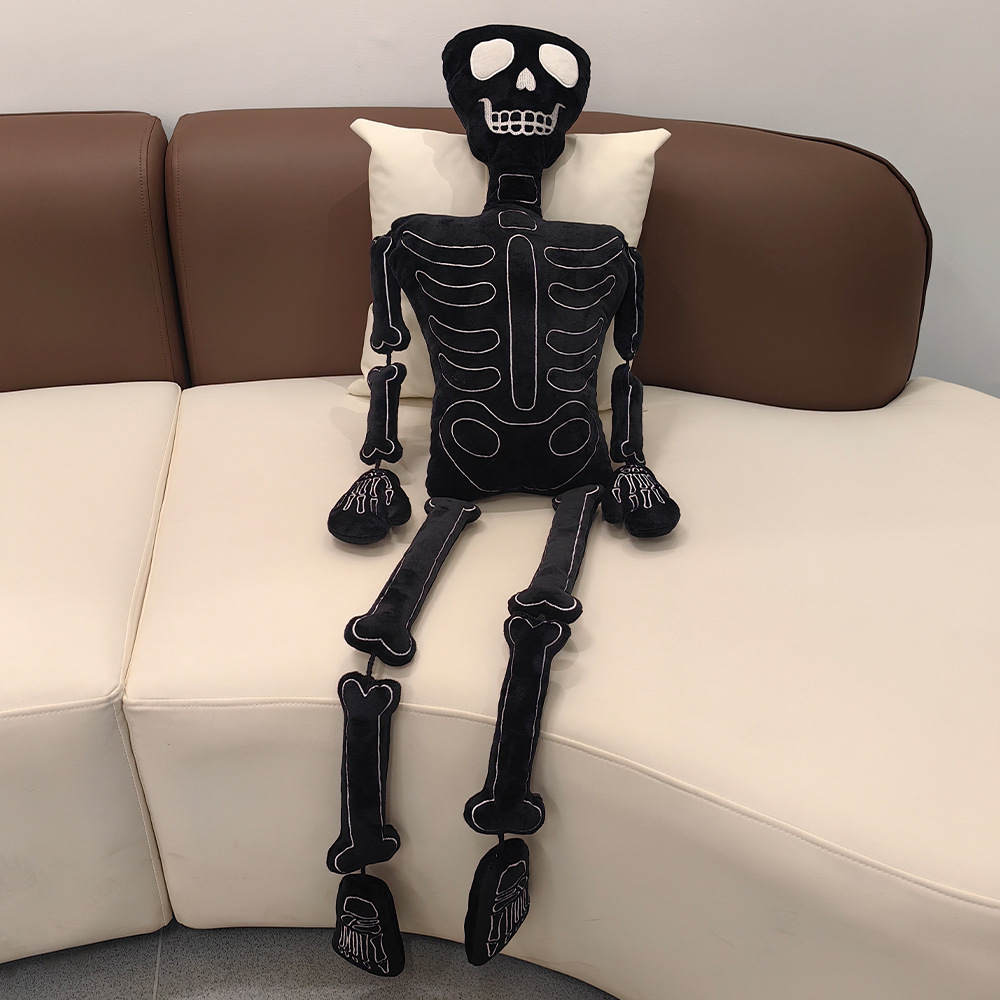 ตุ๊กตาผ้ากำมะหยี่รูปโครงกระดูก - Halloween Skeleton Decoration บทวิจารณ์และราคา