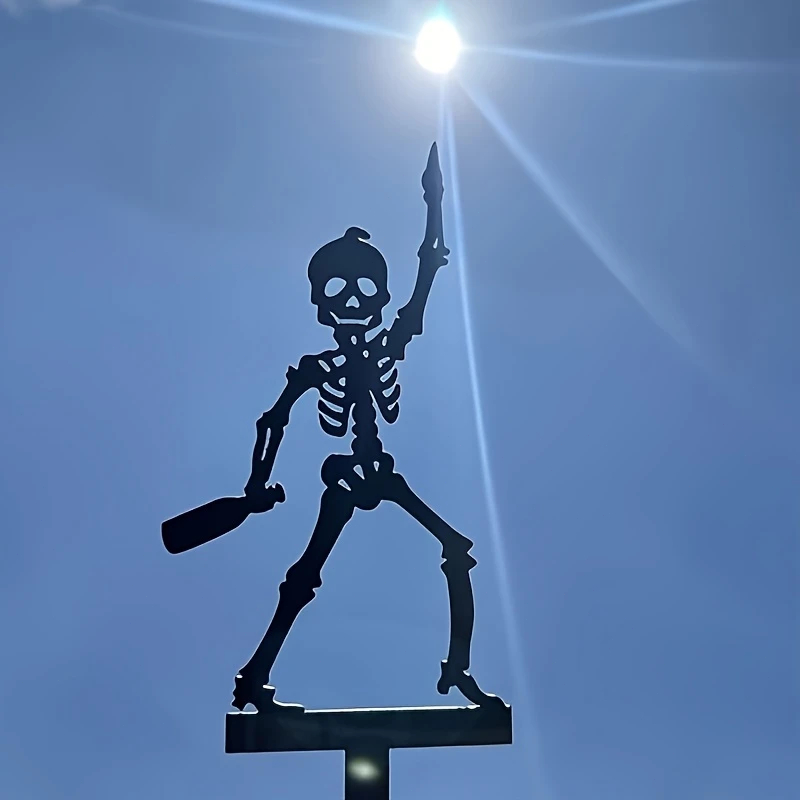 ขาตั้งธนูแบบโครงเหล็กพกพา 2D 1 - Halloween Skeleton Decoration บทวิจารณ์และราคา