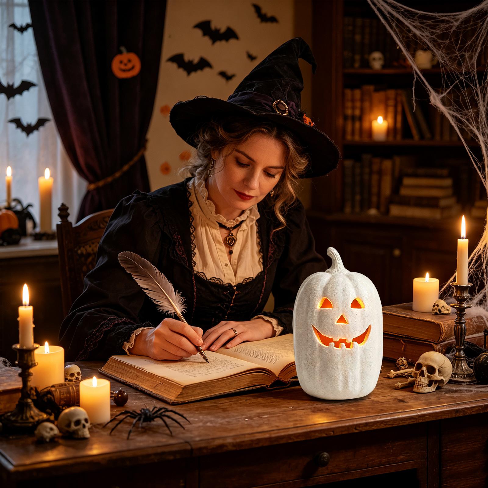 ของตกแต่งฟักทองฮาโลวีน โคมไฟฟั - Pumpkin Lantern Halloween บทวิจารณ์และราคา